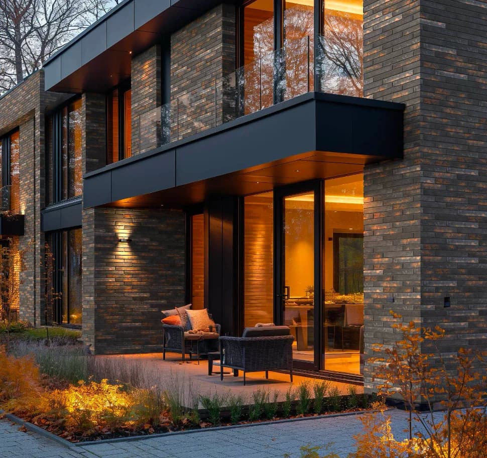 Фасад в современном стиле