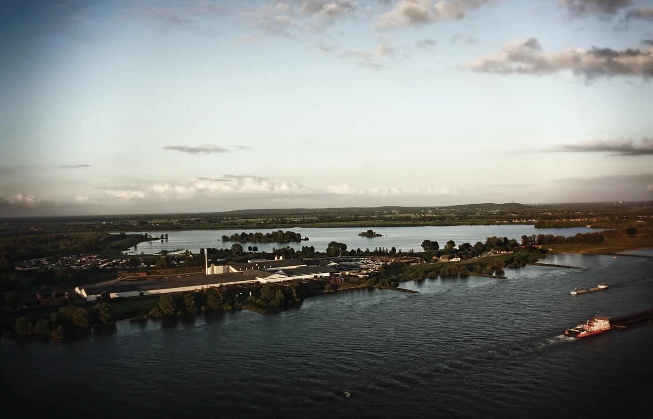 Производственная площадка фасадной плитки